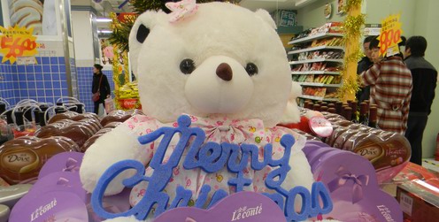 圣誕節超市提前預熱市場