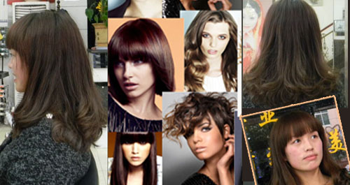 商洛人發型不落后 適合很重要