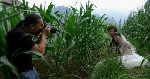 患病農婦圓了婚紗夢