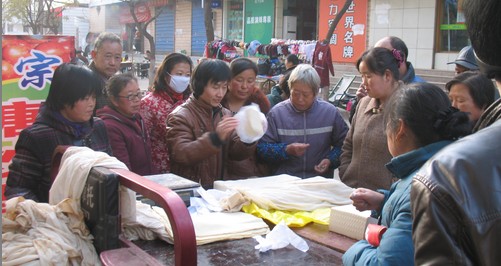 南豆腐在商洛受熱捧