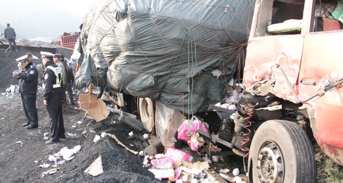 滬陜高速商南段發生重大交通事故