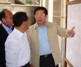 陜西省省藥品“三統一”辦主任李榮杰來商調研指導工作