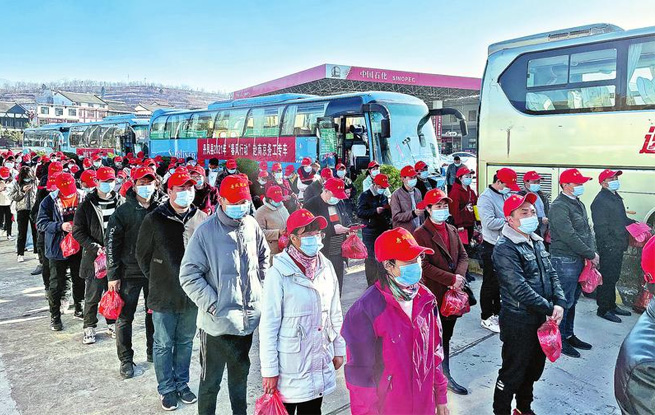 “點對點”輸出暖心穩收入